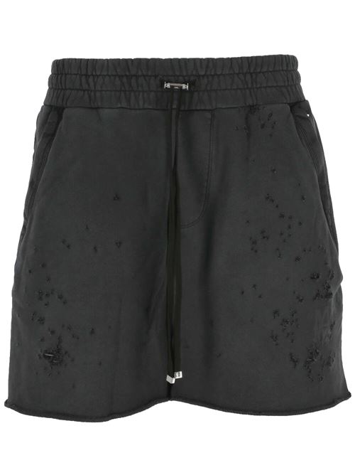 Short con stampa del logo sulla gamba AMIRI | AMJYSS1001FADED BLACK